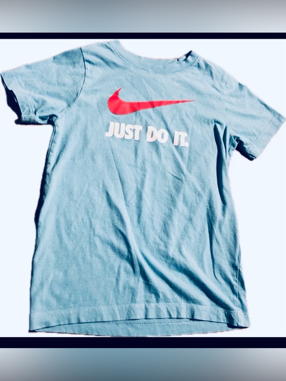 Boys Small The Nike Tee - Blue & Red